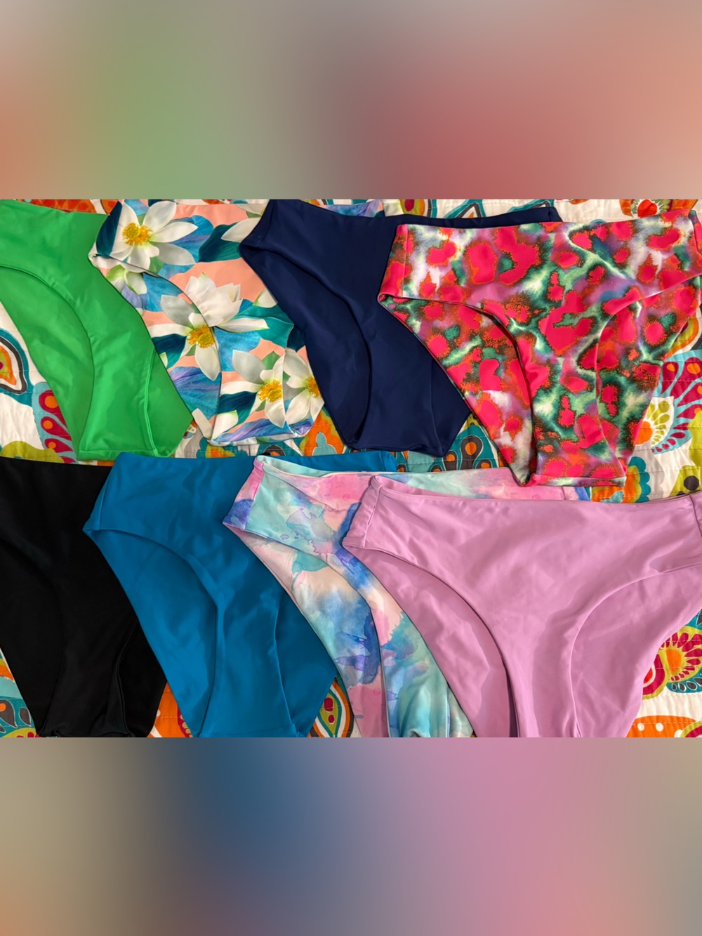 Large Set of Women’s Bikini Bottoms - Size small - lots of colors!